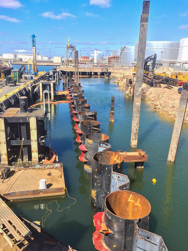 Port of Texas City Dock 18 Bulkhead 2-2