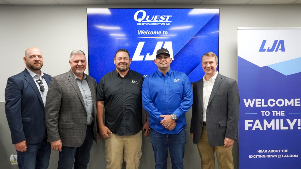 LJA Acquires Quest Utility Construction to Expand Telecom Service Offerings